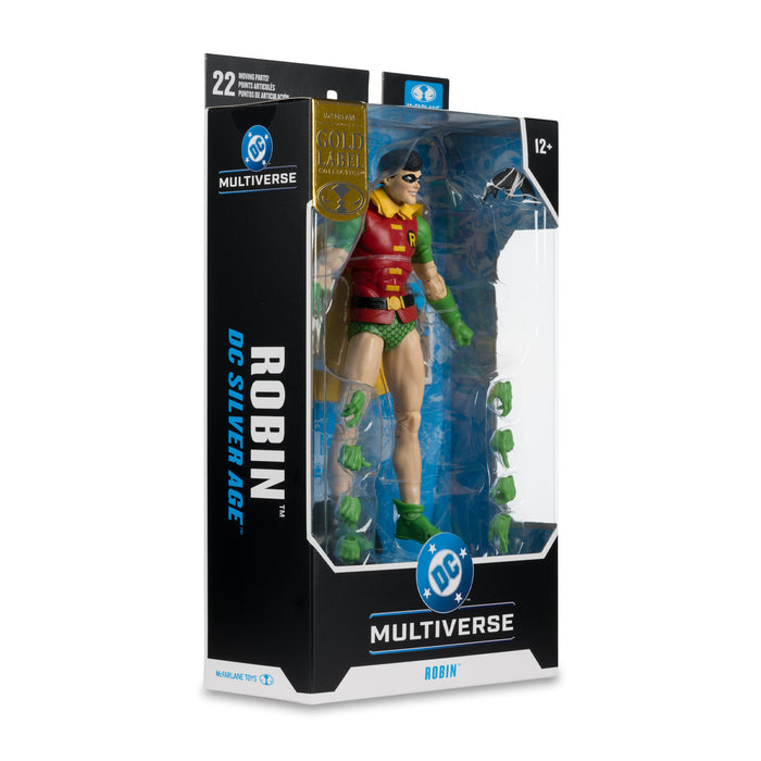 Mcfarlane Dc Multiverse: Silver Age - Robin Gold Label 7 Pulgadas