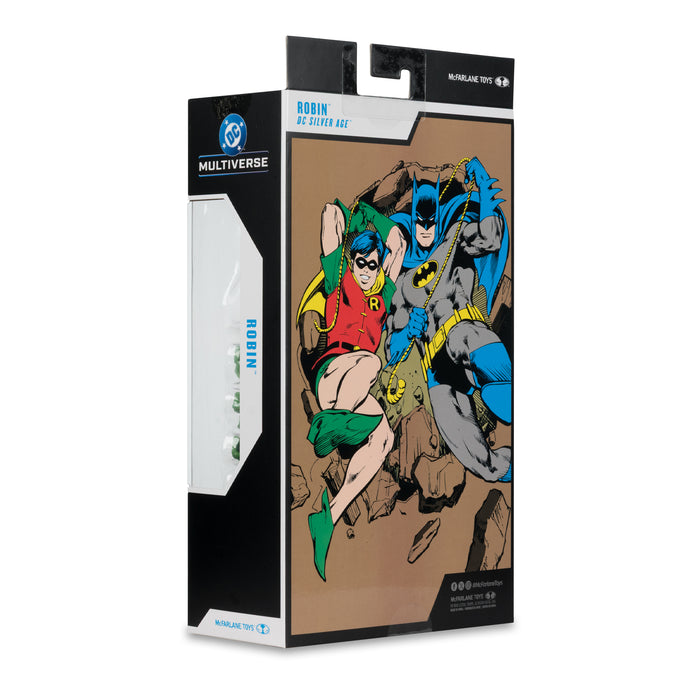 Mcfarlane Dc Multiverse: Silver Age - Robin Gold Label 7 Pulgadas