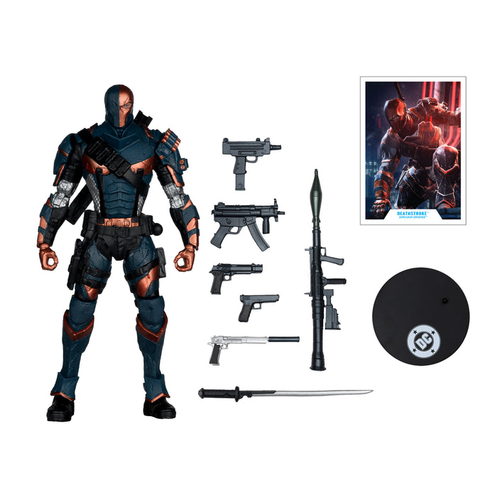Mcfarlane Dc Multiverse: Batman Arkham - Deathstroke 7 Pulgadas