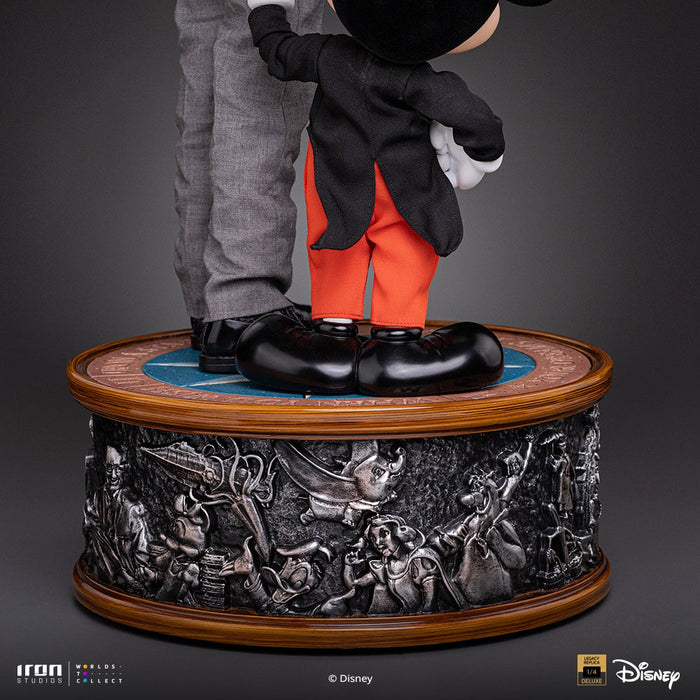 Iron Studios: Clasicos de Disney - Walt Disney y Mickey Mouse Legacy Replica 1/4
