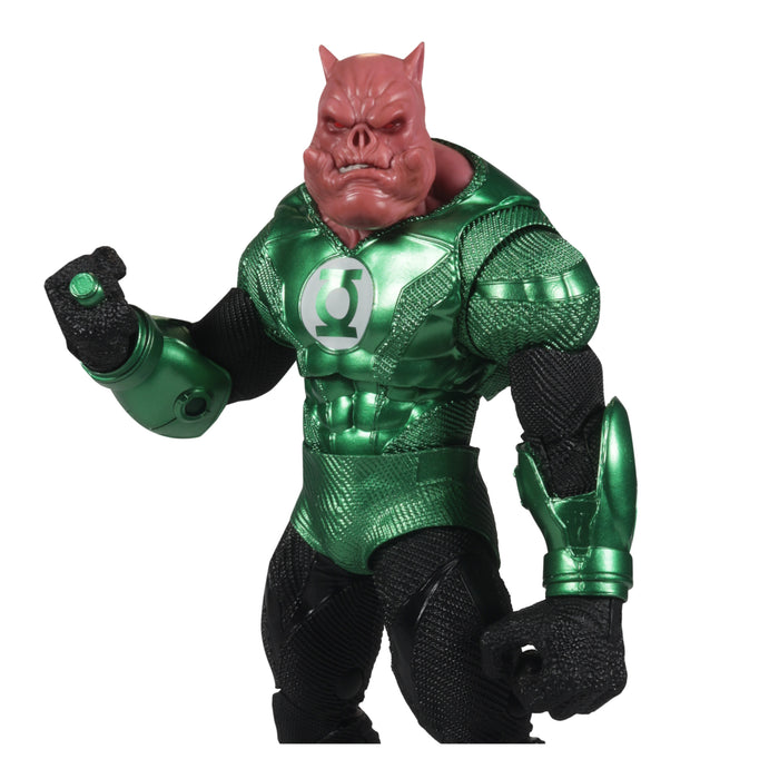 Mcfarlane Collector Edition: Dc Comics - Kilowog Green Lantern Sdcc Gold Label 7 Pulgadas