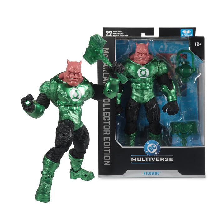 Mcfarlane Collector Edition: Dc Comics - Kilowog Green Lantern Sdcc Gold Label 7 Pulgadas