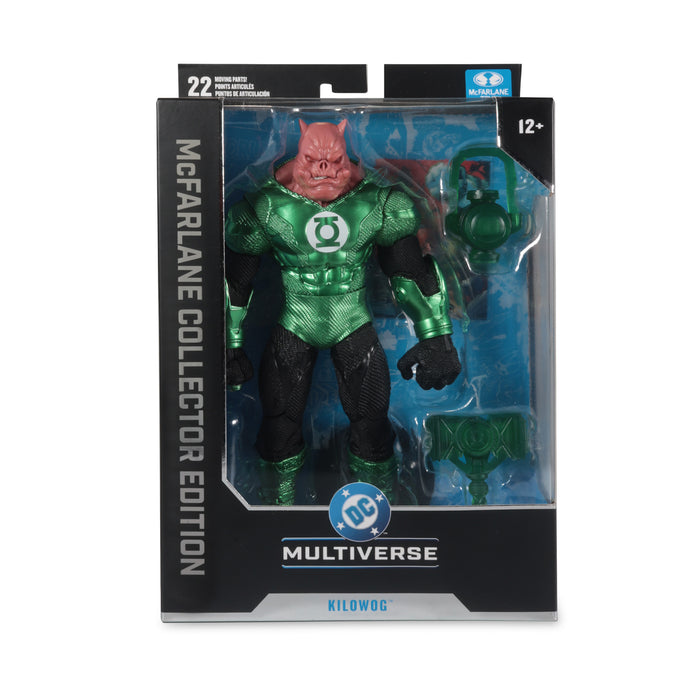 Mcfarlane Collector Edition: Dc Comics - Kilowog Green Lantern Sdcc Gold Label 7 Pulgadas