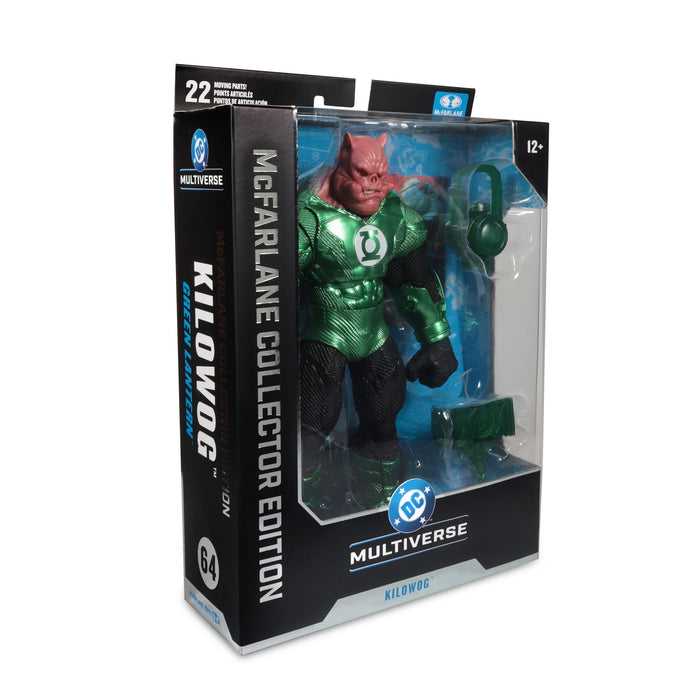Mcfarlane Collector Edition: Dc Comics - Kilowog Green Lantern Sdcc Gold Label 7 Pulgadas