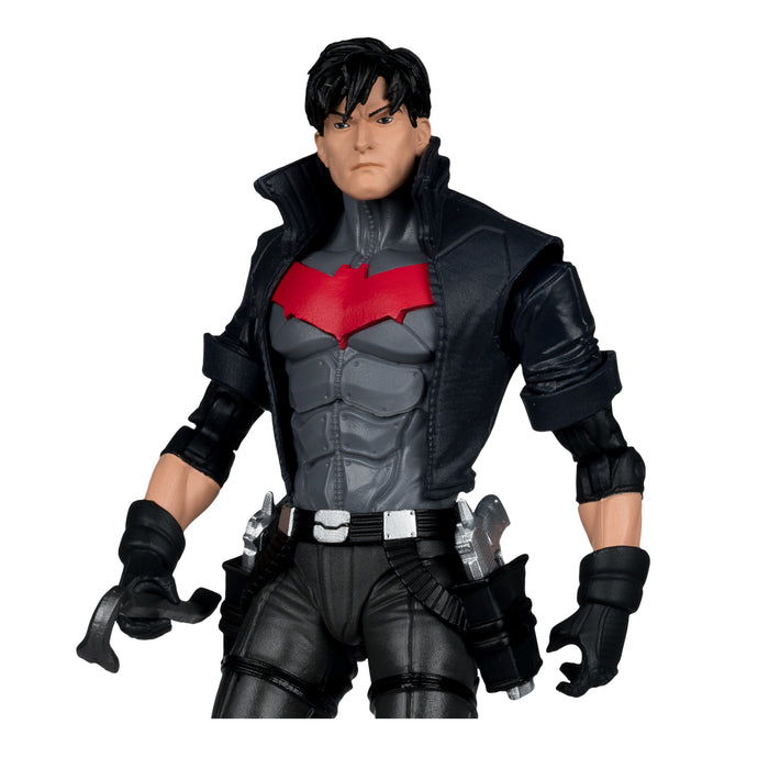 Mcfarlane Collector Edition: Dc Comics - Red Hood Under The Red Hood Gold Label 7 Pulgadas