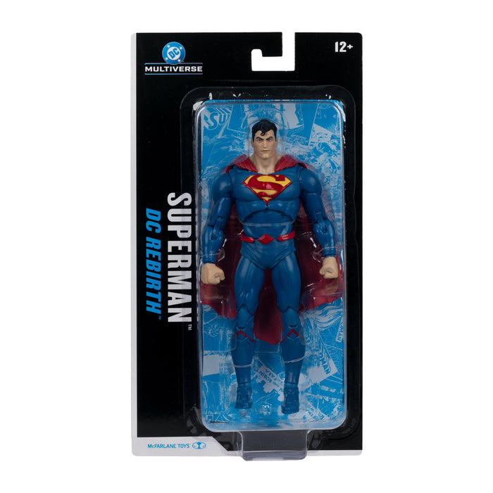 Mcfarlane Dc Multiverse: Blister Card - Superman Rebirth 7 Pulgadas