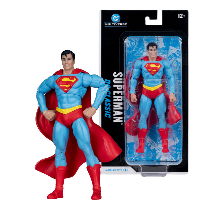 Mcfarlane Dc Multiverse: Blister Card - Superman Classic 7 Pulgadas