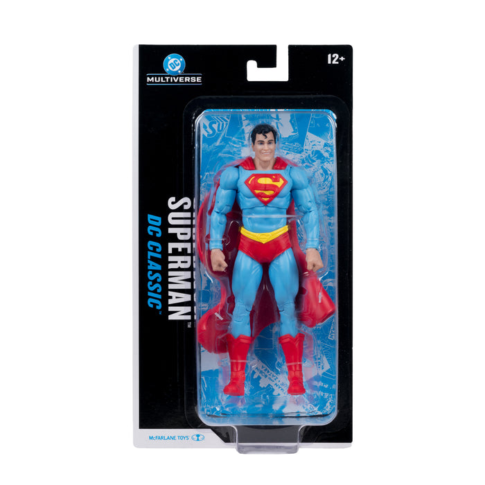 Mcfarlane Dc Multiverse: Blister Card - Superman Classic 7 Pulgadas