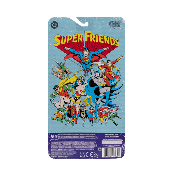 Mcfarlane Dc Retro: Super Friends - Apache Chief 6 Pulgadas