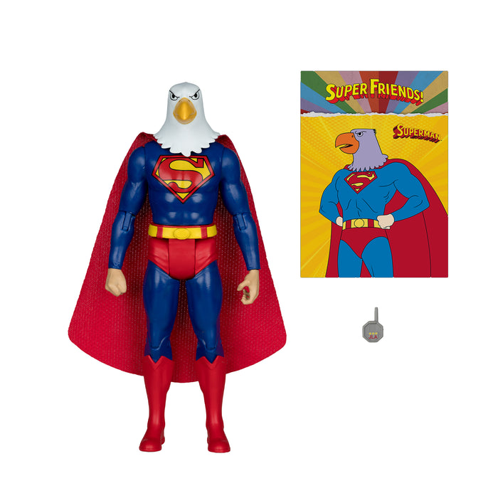 Mcfarlane Dc Retro: Super Friends - Warpland Superman Chase 6 Pulgadas