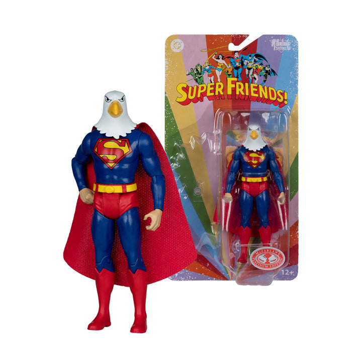 Mcfarlane Dc Retro: Super Friends - Warpland Superman Chase 6 Pulgadas