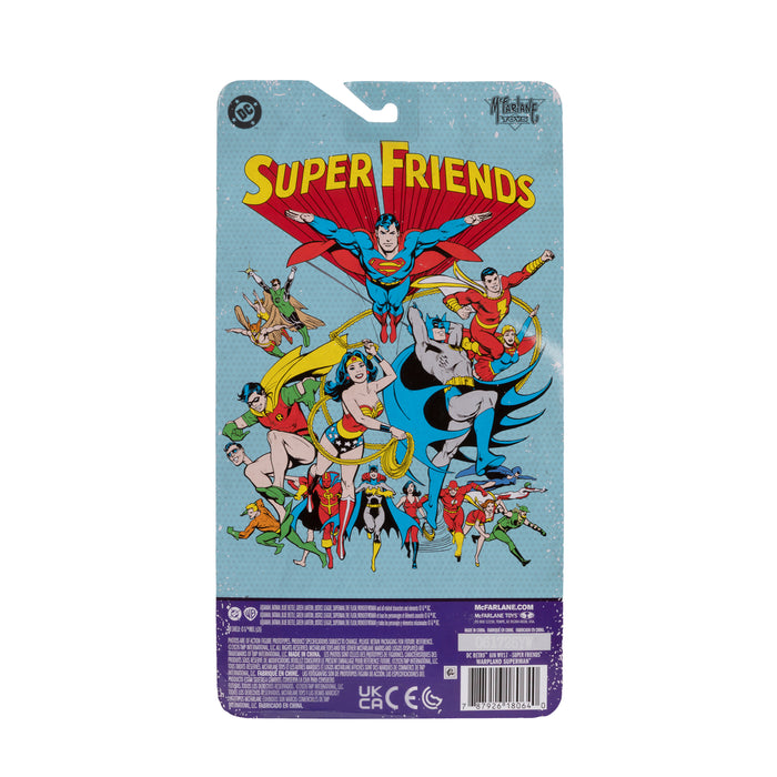 Mcfarlane Dc Retro: Super Friends - Warpland Superman Chase 6 Pulgadas