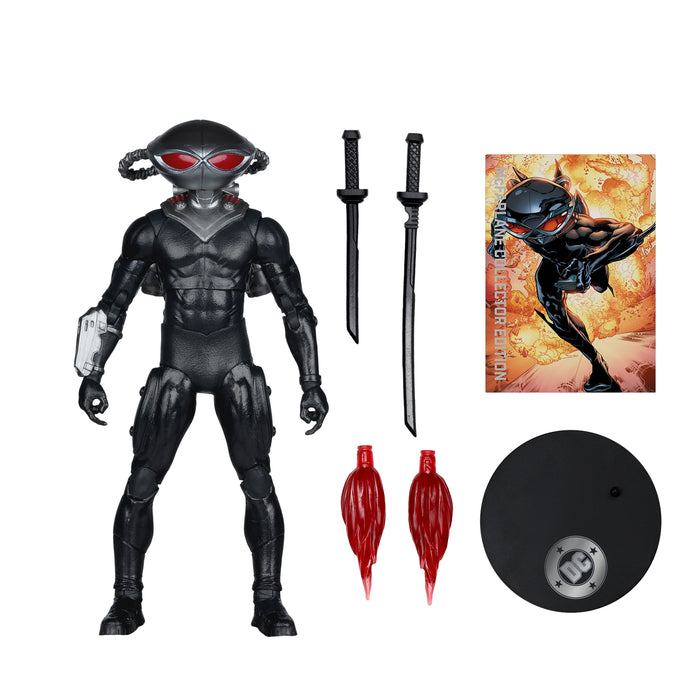 Mcfarlane Collector Edition: Black Manta Num 68 - Black Manta 7 Pulgadas