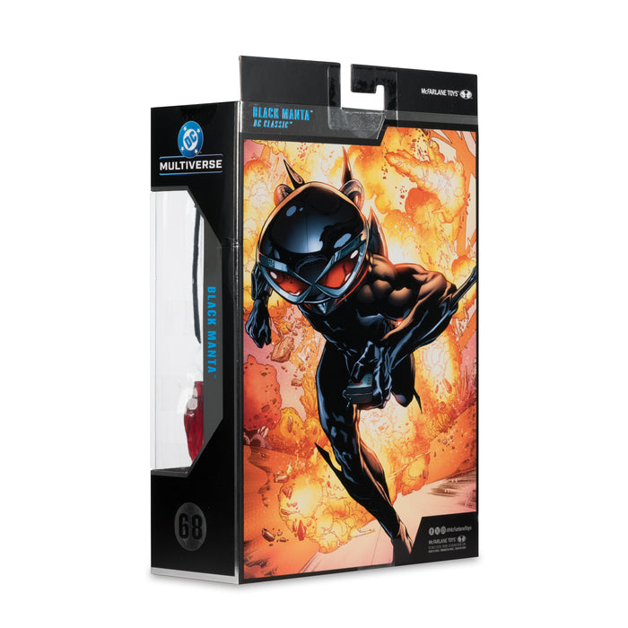 Mcfarlane Collector Edition: Black Manta Num 68 - Black Manta 7 Pulgadas