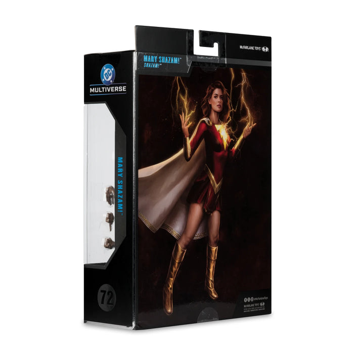 Mcfarlane Dc Collector Edition: Mary Shazam 7 Pulgadas
