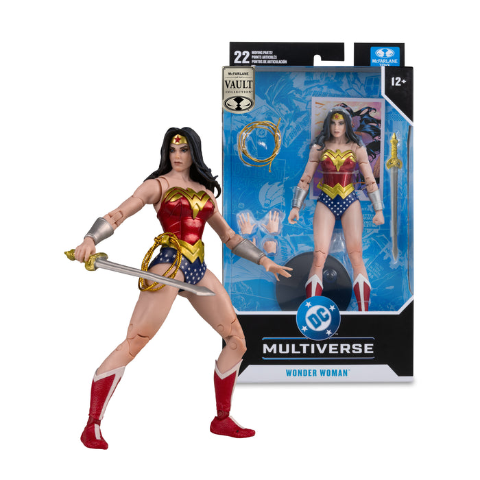 Mcfarlane Vault Collection: Dc Multiverse - Wonder Woman Clasica Figura De Accion De 7 Pulgadas