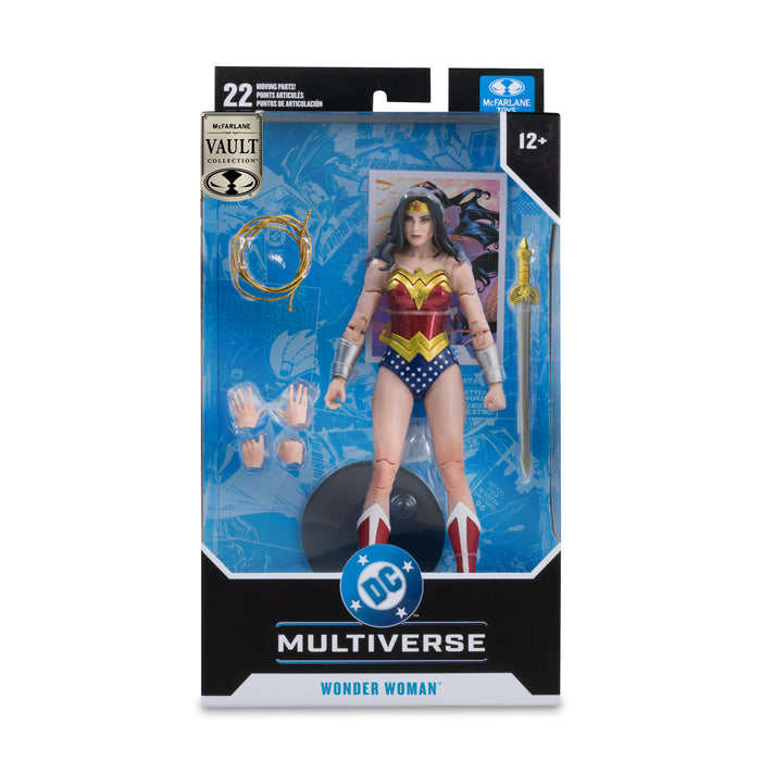 Mcfarlane Vault Collection: Dc Multiverse - Wonder Woman Clasica Figura De Accion De 7 Pulgadas