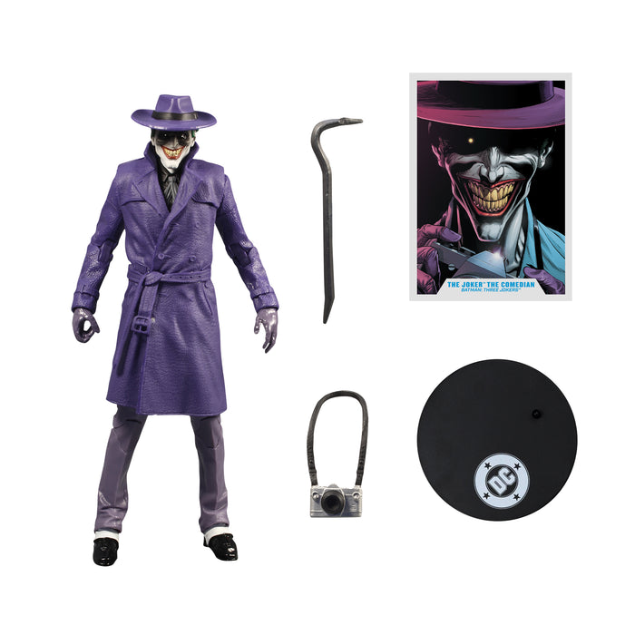 Mcfarlane Dc Multiverse: Batman Three Jokers - The Joker The Comedian 7 Pulgadas