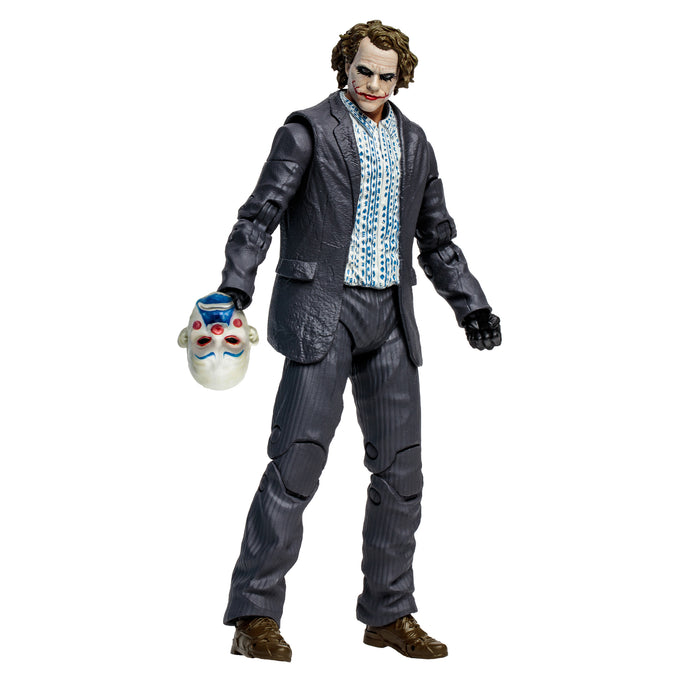 Mcfarlane Vault Collection: Dc Multiverse - The Joker Ladron De Bancos The Dark Knight Figura De Accion De 7 Pulgadas
