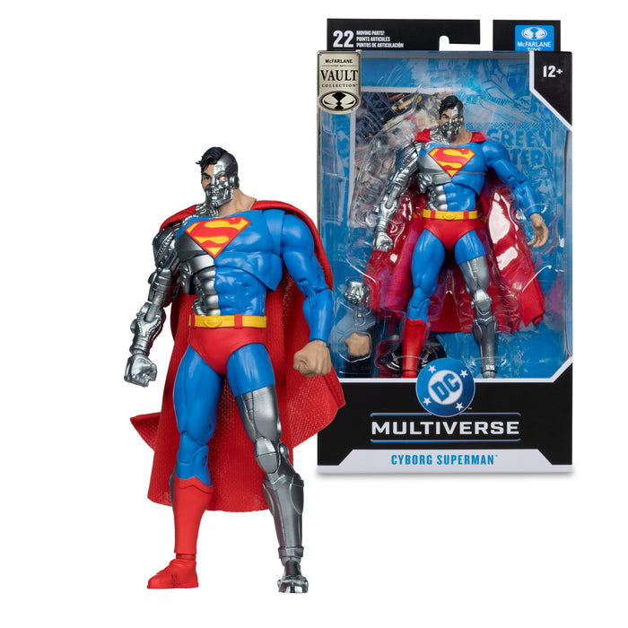 Mcfarlane Dc Multiverse: Revenge Of The Green Lanterns - Cyborg Superman 7 Pulgadas