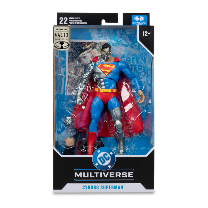 Mcfarlane Dc Multiverse: Revenge Of The Green Lanterns - Cyborg Superman 7 Pulgadas