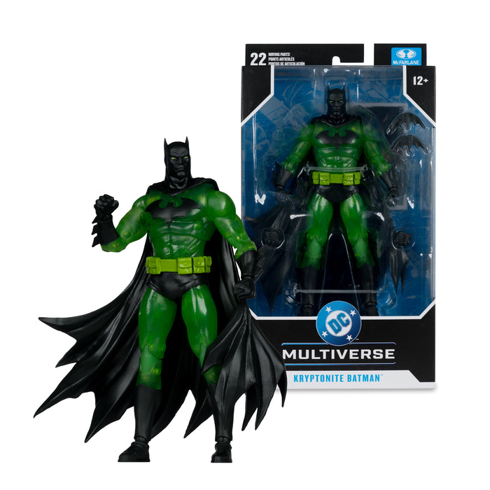 Mcfarlane Dc Multiverse: Superman Vs Batman Num 23 - Kryptonite Batman 7 Pulgadas
