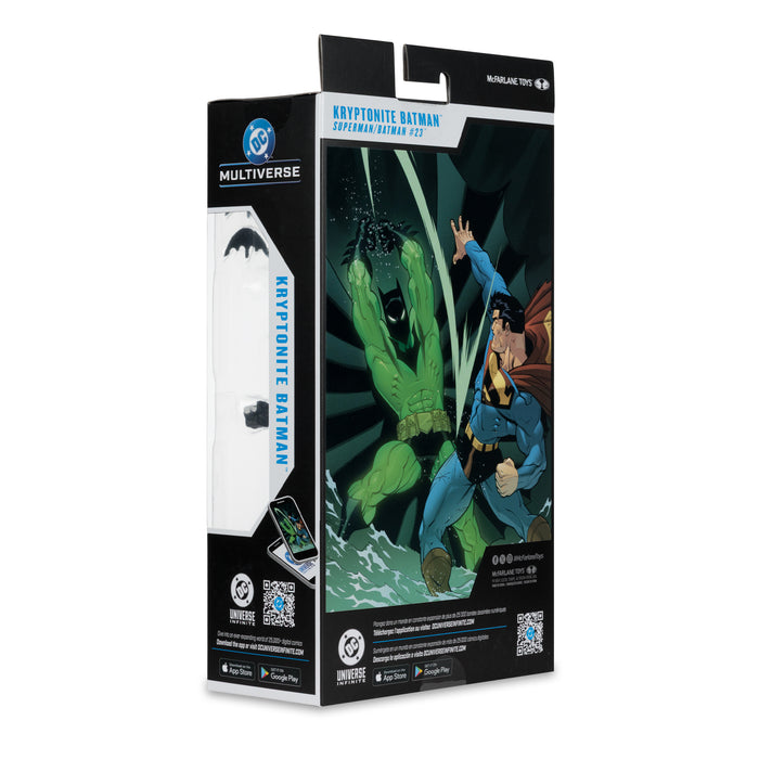 Mcfarlane Dc Multiverse: Superman Vs Batman Num 23 - Kryptonite Batman 7 Pulgadas