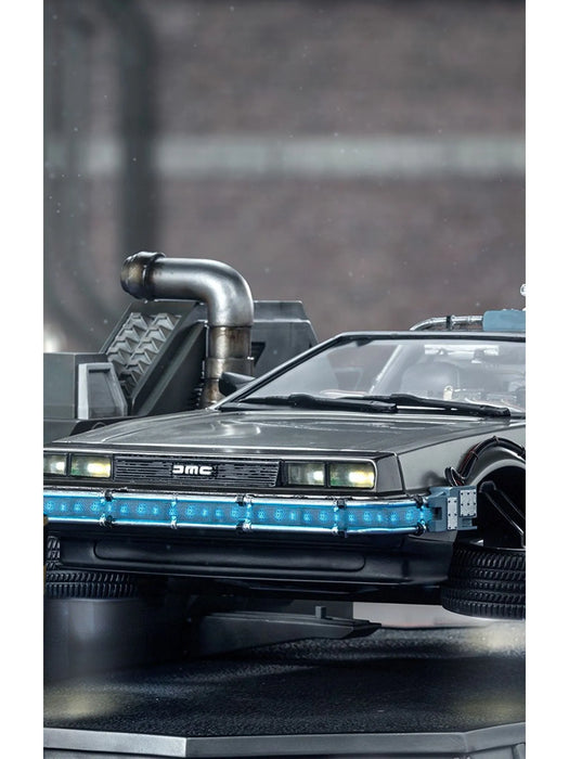 IRON Studios: Volver Al Futuro Parte II - DeLorean Escala de Arte 1/10