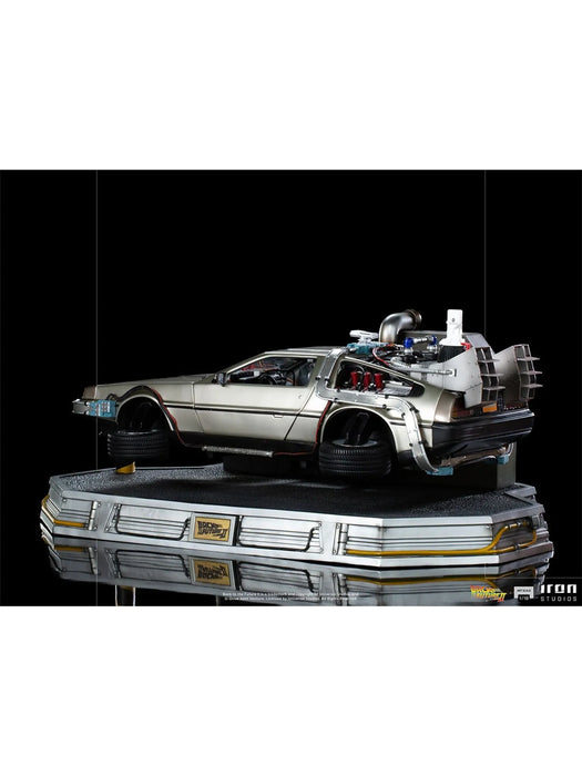 IRON Studios: Volver Al Futuro Parte II - DeLorean Escala de Arte 1/10