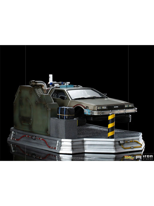 IRON Studios: Volver Al Futuro Parte II - DeLorean Escala de Arte 1/10