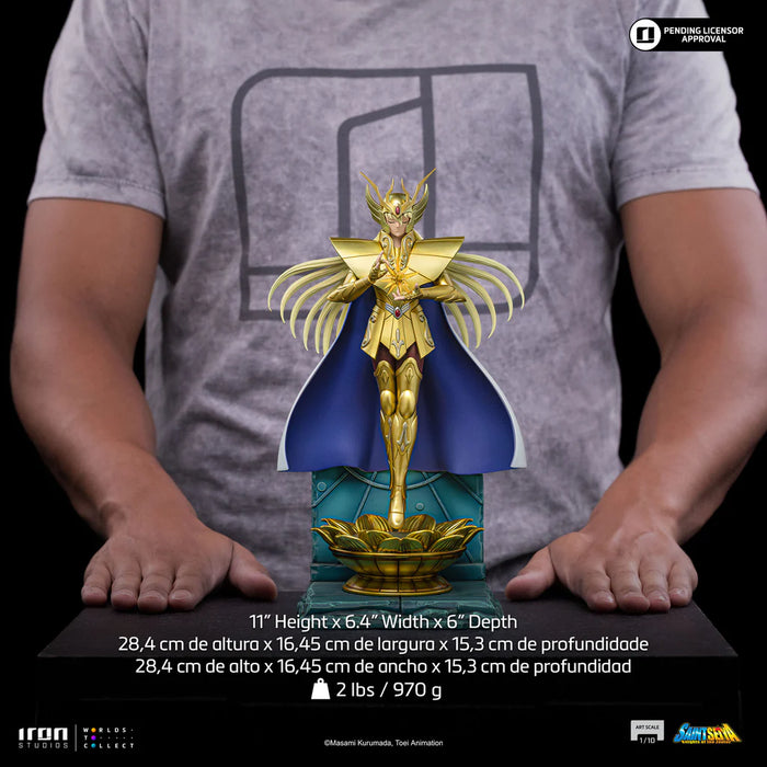 Iron Studios: Saint Seiya - Virgo Shaka Escala De Arte 1/10