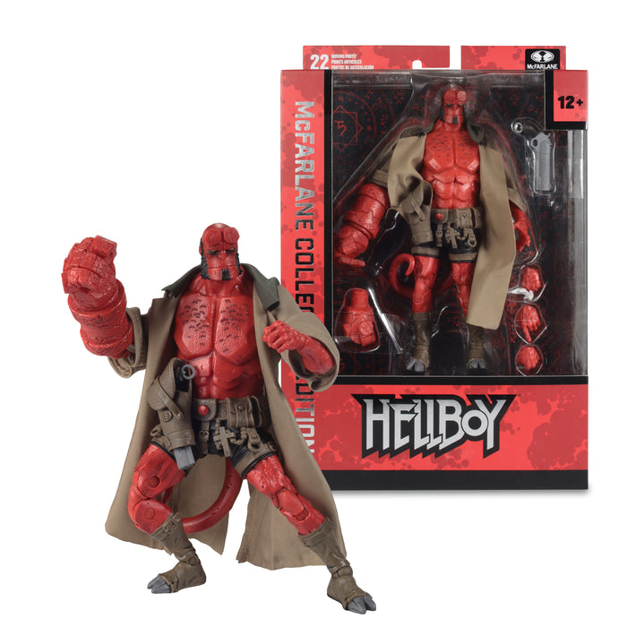 Mcfarlane Collector Edition: Hell Boy Right Hand Of Doom - Hell Boy 7 Pulgadas