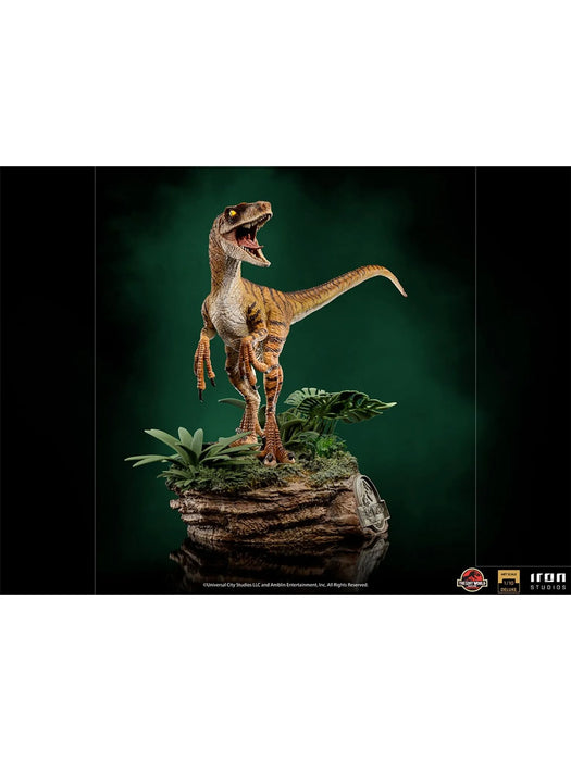 IRON Studios: Jurassic Park El Mundo Perdido - Velociraptor Deluxe Escala de Arte 1/10