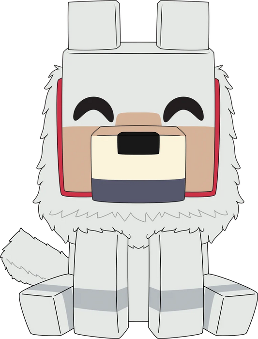 Youtooz Plush: Minecraft - Wolf Peluche 9 Pulgadas