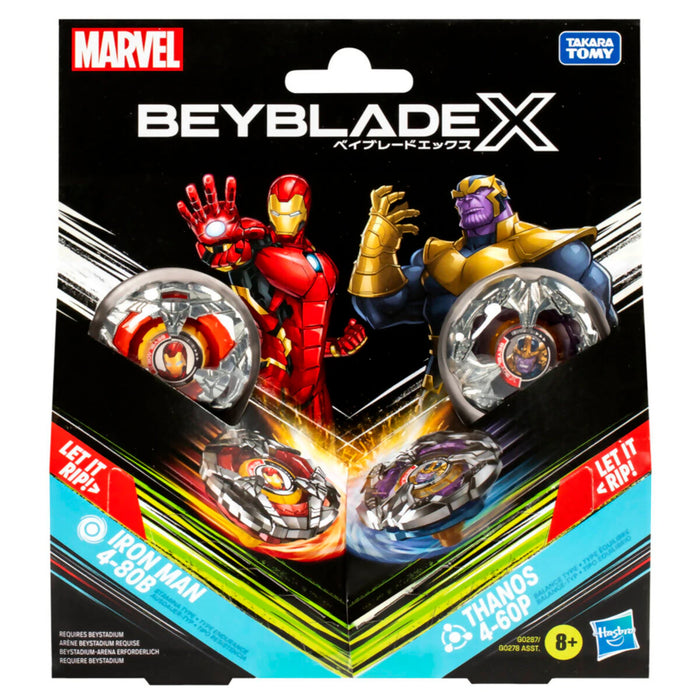 Beyblade X: Marvel - Iron Man Vs Thanos