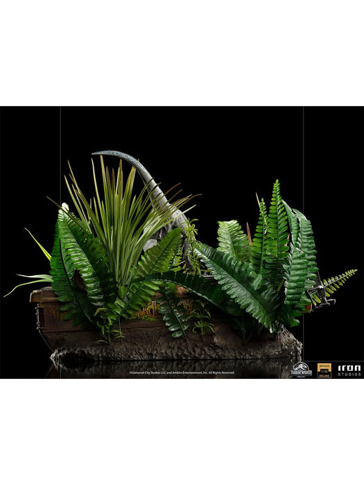 IRON Studios: Jurassic World El Reino Caido - Blue Deluxe Escala de Arte 1/10