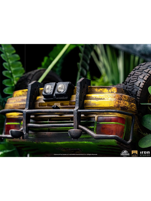 IRON Studios: Jurassic World El Reino Caido - Blue Deluxe Escala de Arte 1/10