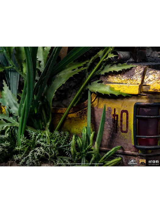 IRON Studios: Jurassic World El Reino Caido - Blue Deluxe Escala de Arte 1/10