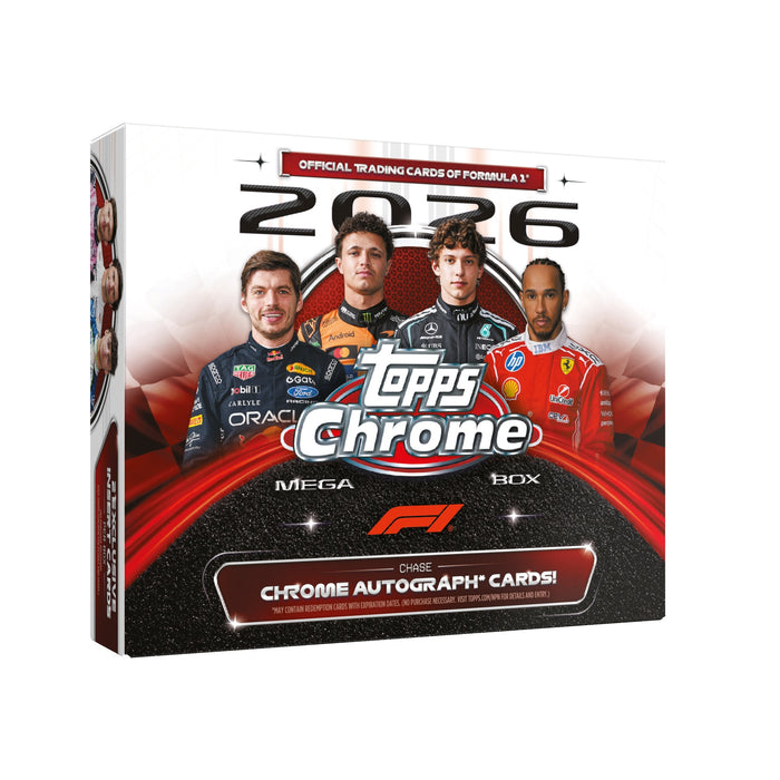 Topps: 2026 Chrome Formula 1 - Mega Box