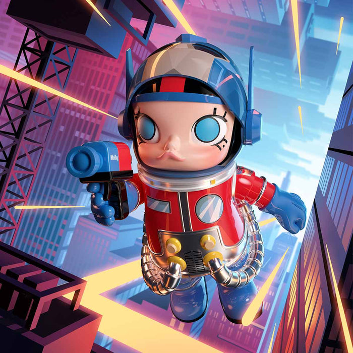 POP MART: Mega Space Molly Transformers 400% Optimus Prime