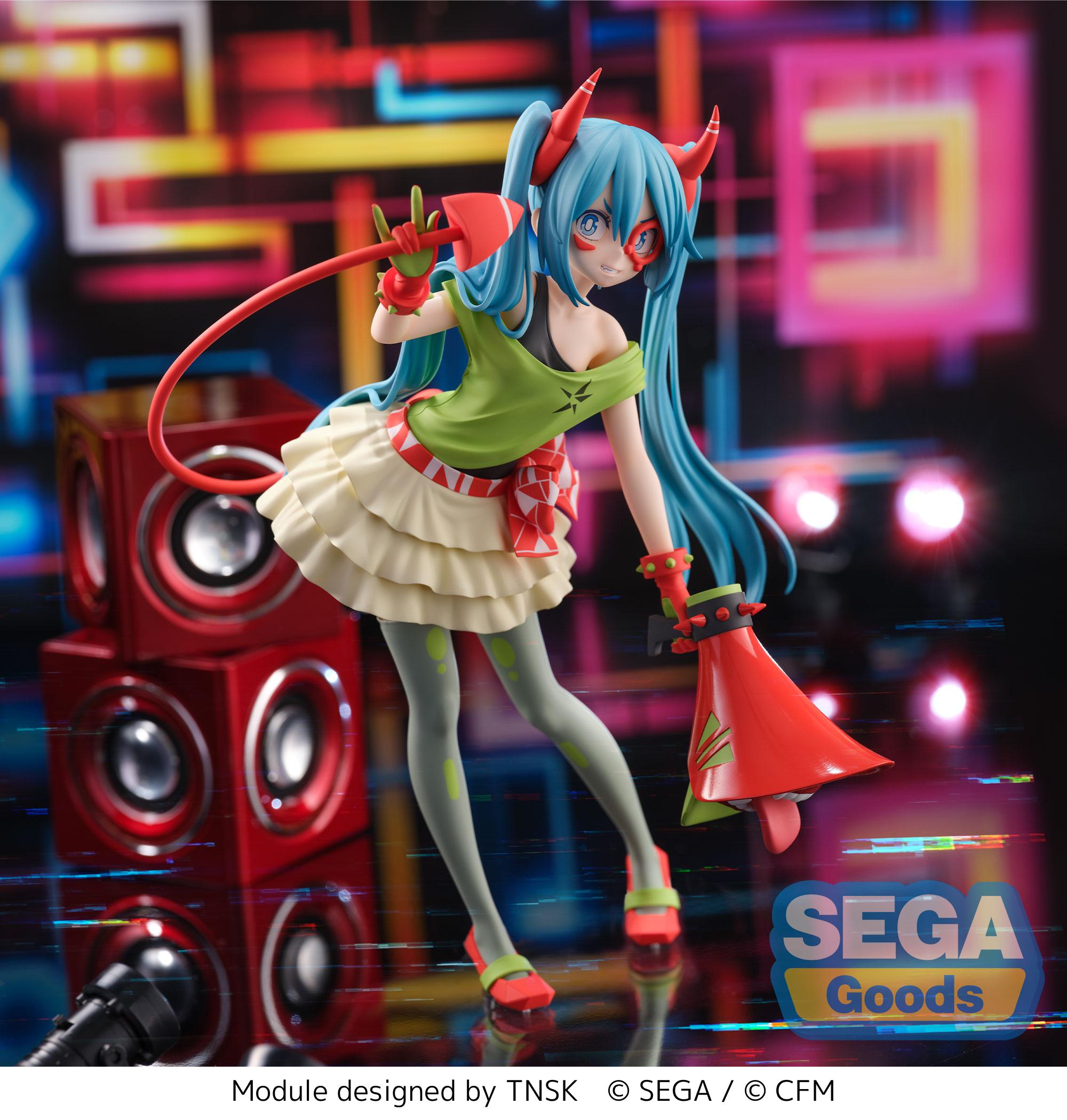 Sega Figures Figurizm: Hatsune Miku Project Diva X - Hatsune Miku De Monstar T.R.