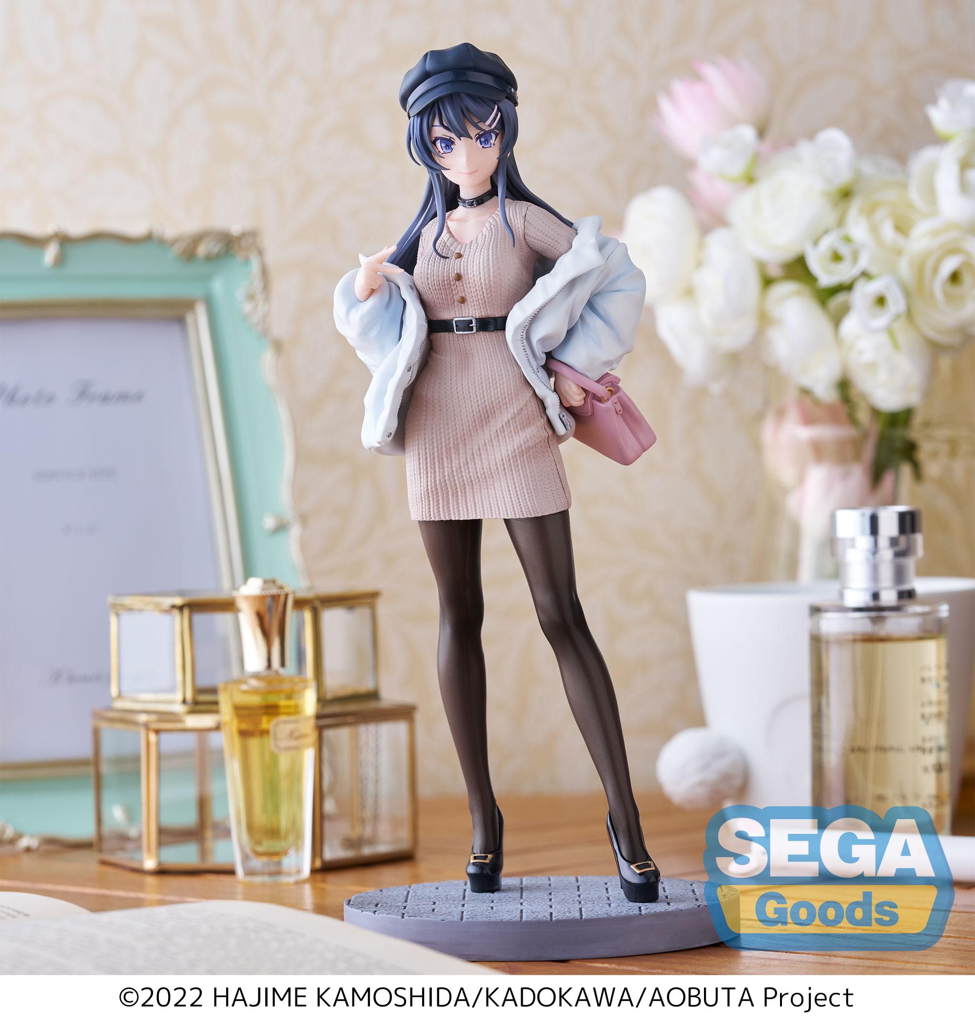 Sega Figures Luminasta: Rascal Does Not Dream Of A Bunny Girl Senpai - Mai Sakurajima Casual Clothes