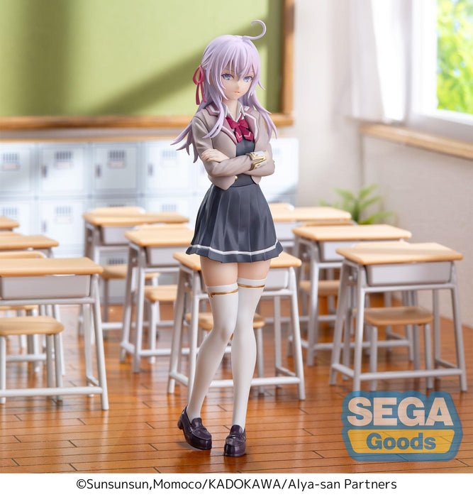 Sega Figures Luminasta: Alya Sometimes Hides Her Feelings In Russian - Alya Con Uniforme