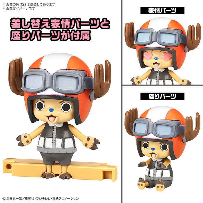 Bandai Tamashii Nations Model Kits Chopper Robo Super: One Piece - No. 4 & No. 5 Kung Fu Tracer & Walk Hopper