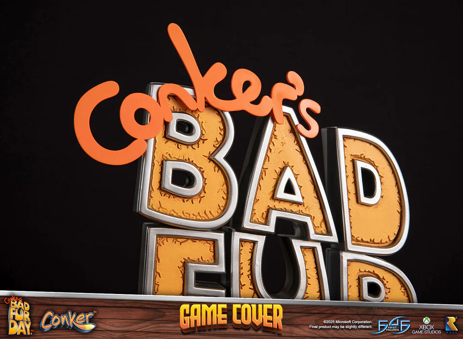 First 4 Figures: Conkers Bad Fur Day - Game Cover Standard Edition 17 Pulgadas