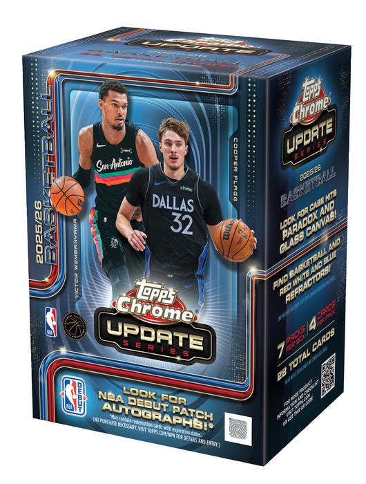 Topps: NBA 2025 Chrome Updates - Value Box FGC006726