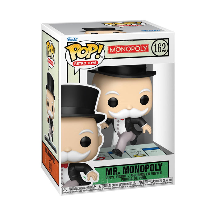 Funko Pop Retro Toys: Monopoly - Mr Monopoly Pass Go