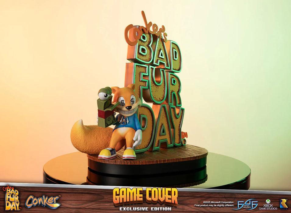 First 4 Figures: Conkers Bad Fur Day - Game Cover Exclusive Edition 17 Pulgadas