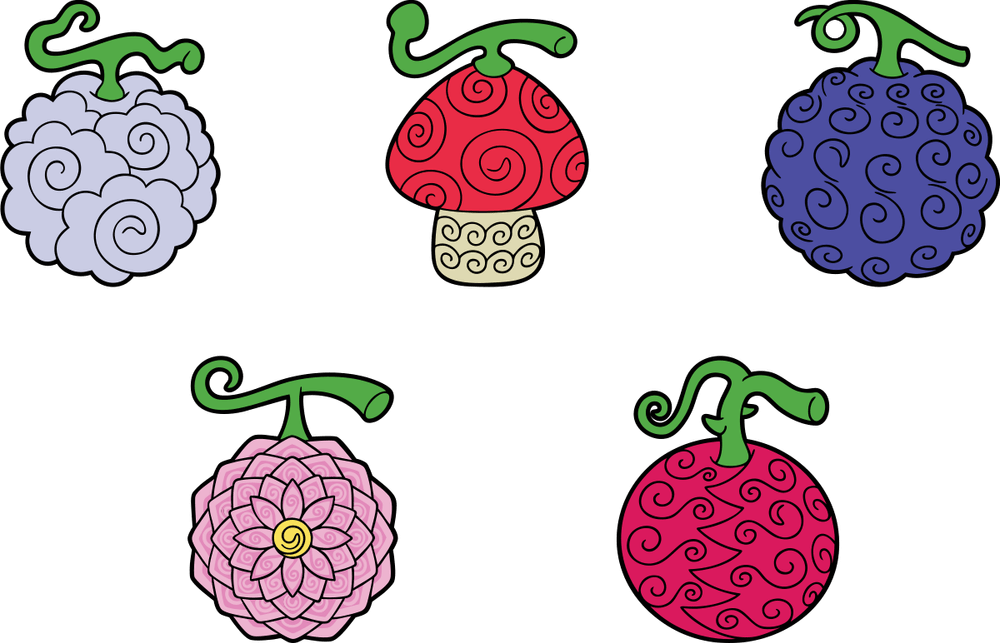 Youtooz Pin: One Piece - Frutas del Diablo set de pines