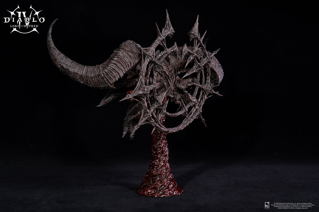 PureArts: Diablo IV Lord of Hatred - Mascara de Mephisto Replica Escala 1/2